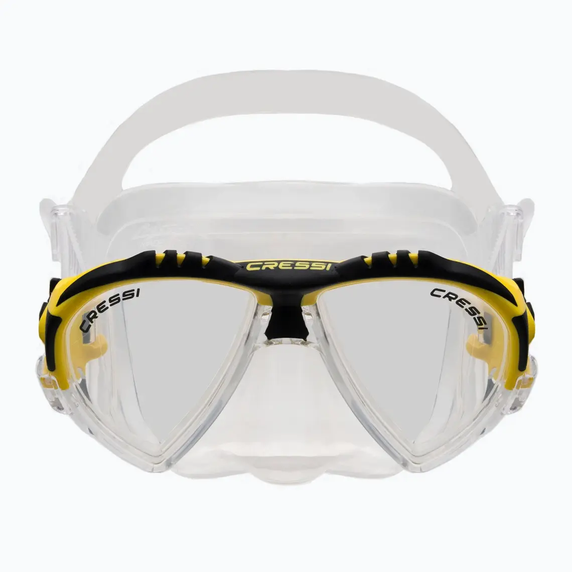 Cressi Matrix Maske Gamma Şnorkel Seti Clear-Yellow