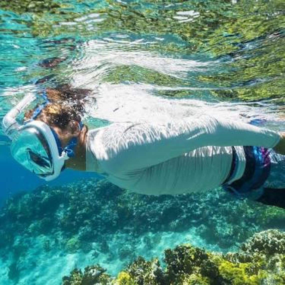Aqua Sphere Aqua Lung Full Face Maske Şnorkel