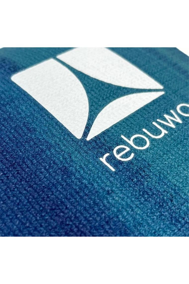 Rebuwo PER Yoga Matı Mavi 5mm, Ekolojik Fitness Matı, Kaydırmaz, Blue, Non-Slip & Sustainable