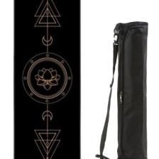 Xtr Fitness Profesyonel Kauçuk Yüzey Yoga Matı 5 mm Siyah