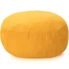 Nui Yoga Sarı Meditasyon Minderi 40 cm Çap