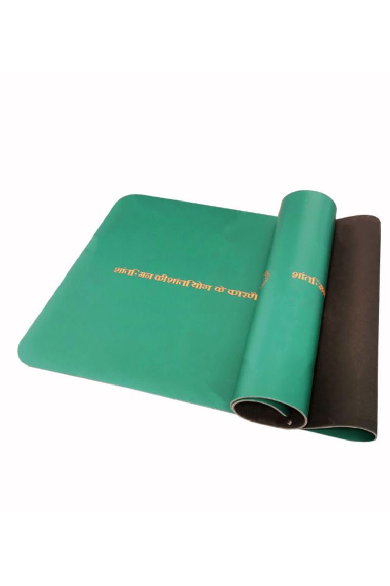 Xtr Fitness Profesyonel Kauçuk Yüzey Yoga Matı 5 mm Koyu Yeşil