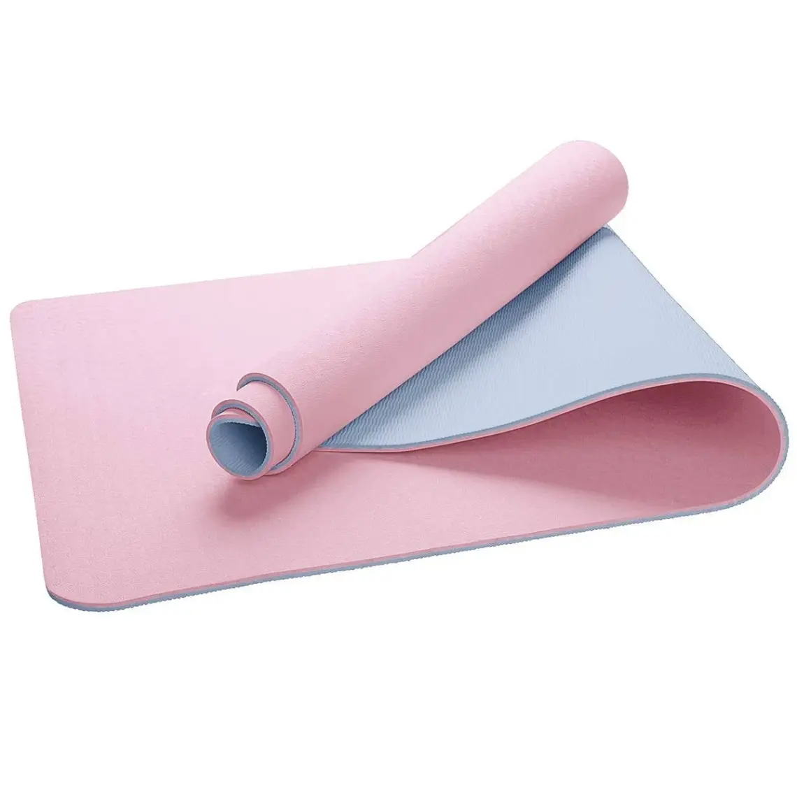 Gymo Ekolojik 6mm Tpe Yoga Matı Pilates Minderi Pembe