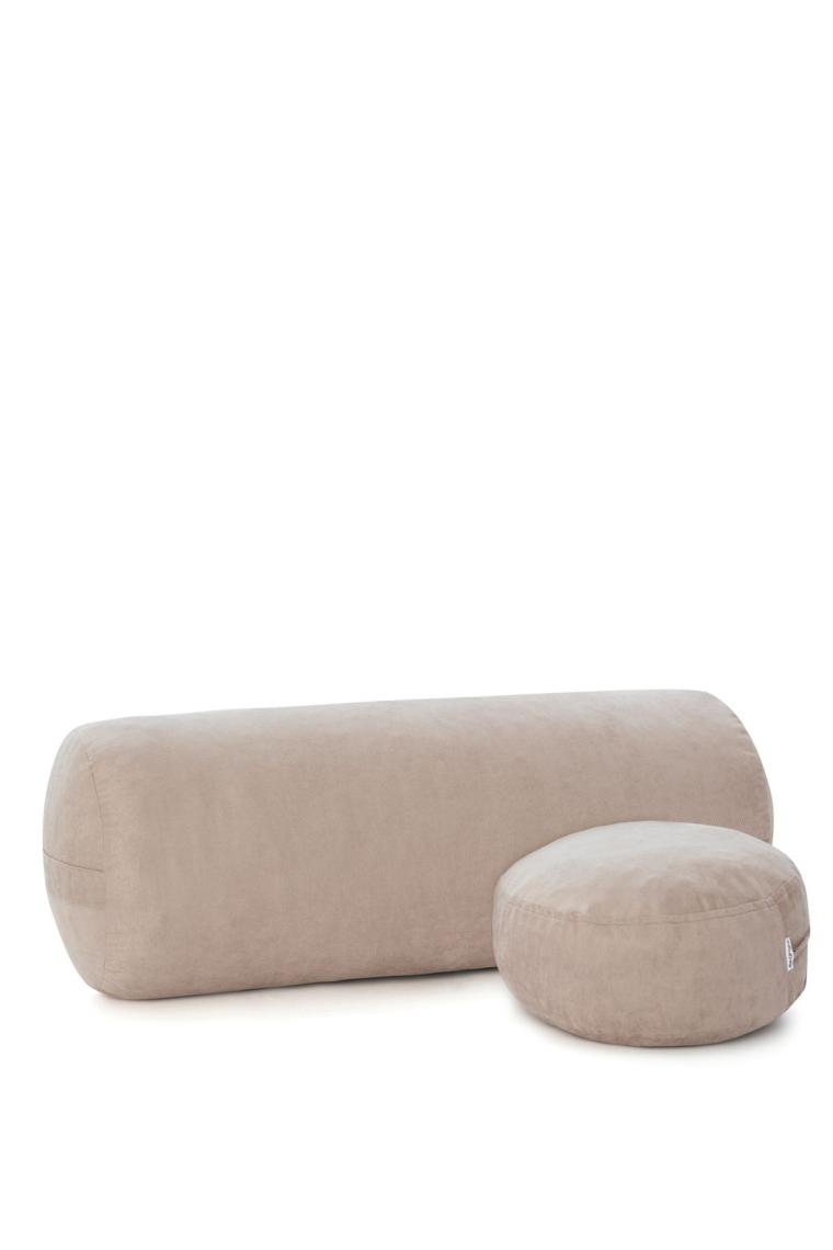 Bej Bolster & Meditasyon Minderi
