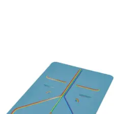 Xtr Fitness Profesyonel Kauçuk Yüzey Yoga Matı 5 mm Mavi