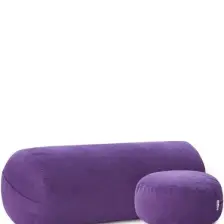 Nui Yoga Mor Bolster & Meditasyon Minderi