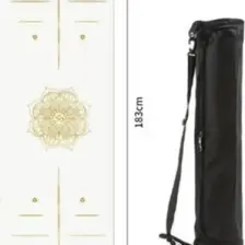 Xtr Fitness Profesyonel Kauçuk Yüzey Yoga Matı 5 mm Beyaz