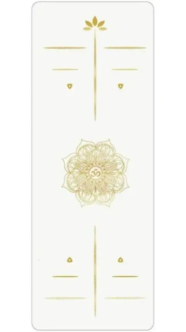 Xtr Fitness Profesyonel Kauçuk Yüzey Yoga Matı 5 mm Beyaz