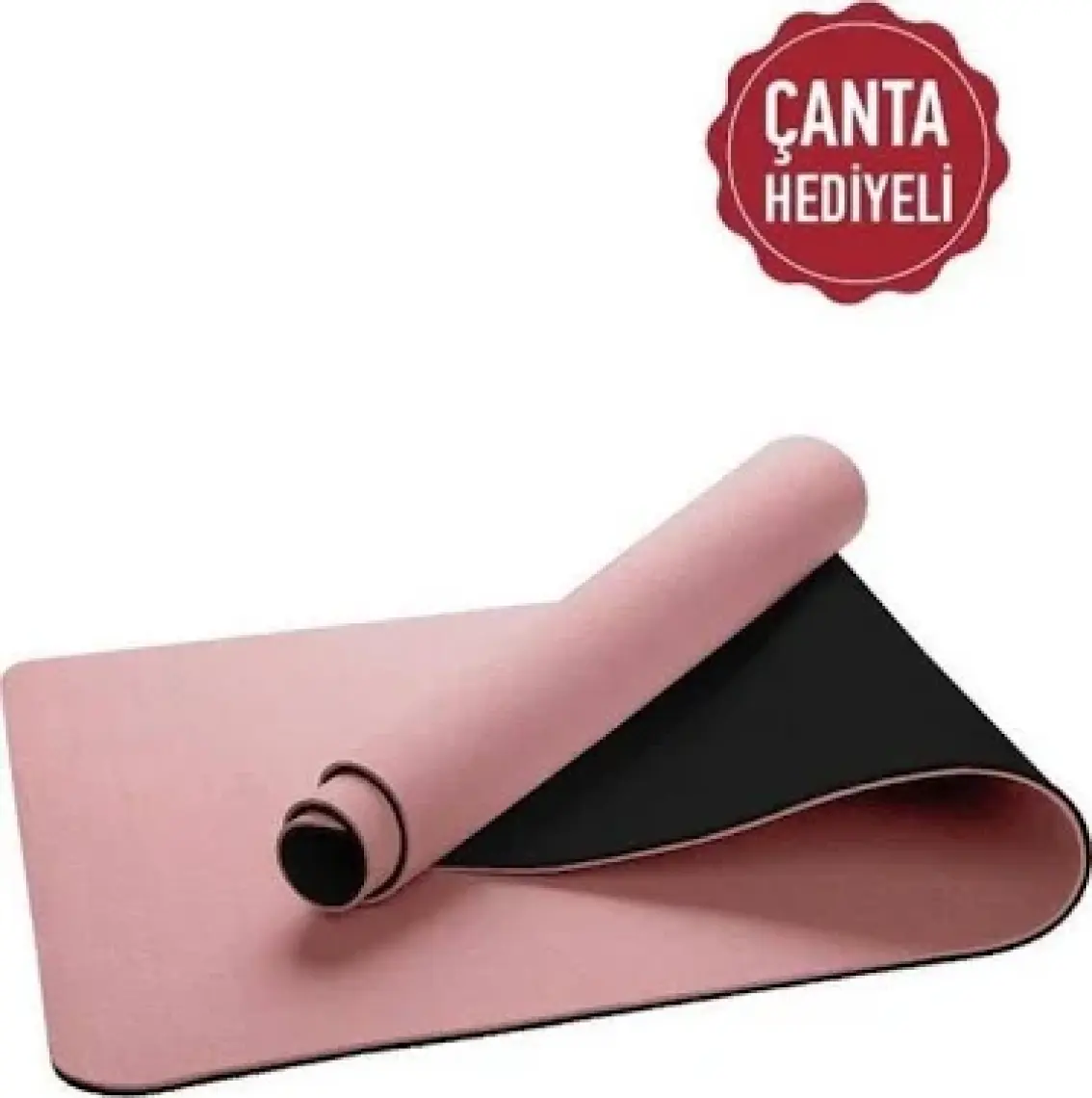 Gymo Ekolojik 6mm Tpe Yoga Matı Pilates Minderi Scarlet