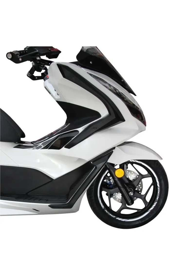 GP Kompozit Honda PCX 125 / 150 2021-2024 Uyumlu Alt Bacak Koruma Siyah