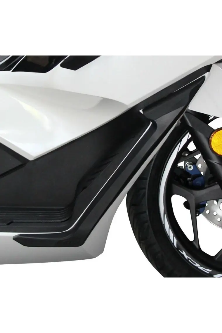 GP Kompozit Honda PCX 125 / 150 2021-2024 Uyumlu Alt Bacak Koruma Siyah
