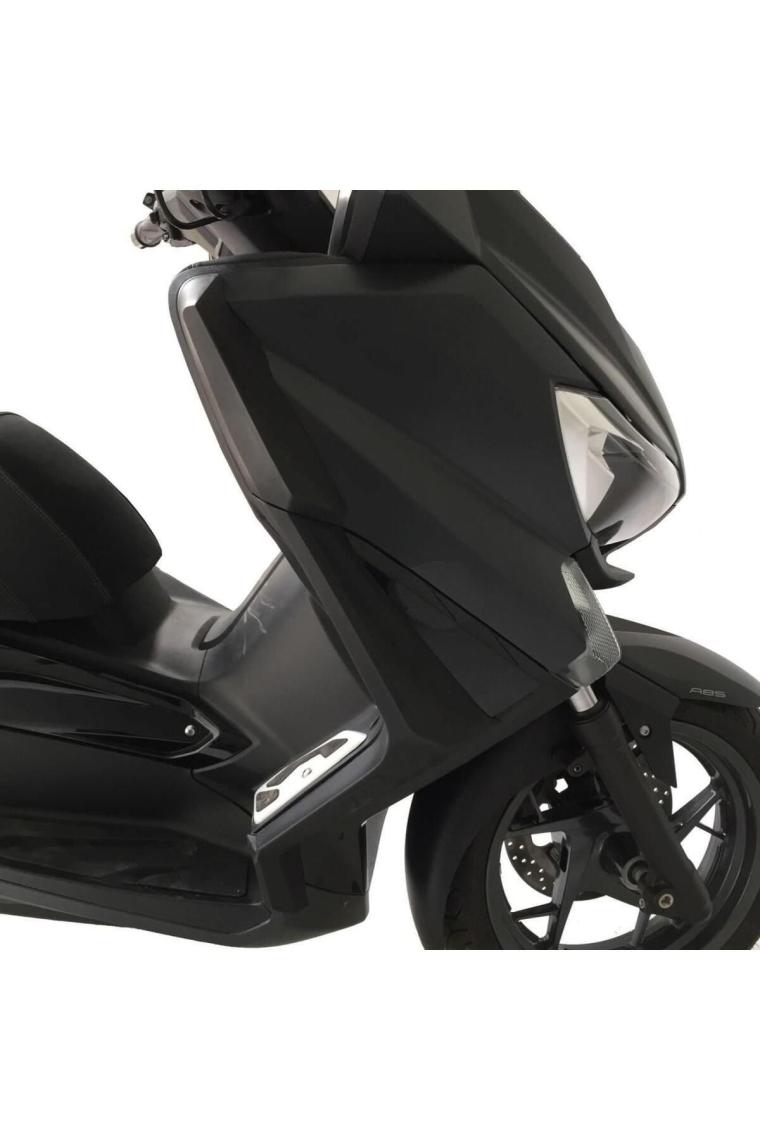 GP Kompozit Yamaha XMAX 250 / 400 2014-2017 Uyumlu Bacak Koruma Siyah
