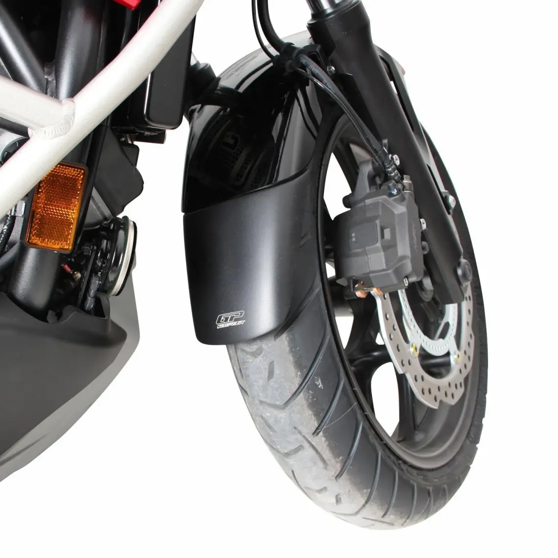 GP Kompozit Honda NC 700 X-S / NC 750 X-S 2012-2024 Uyumlu Ön Çamurluk Uzatma Siyah