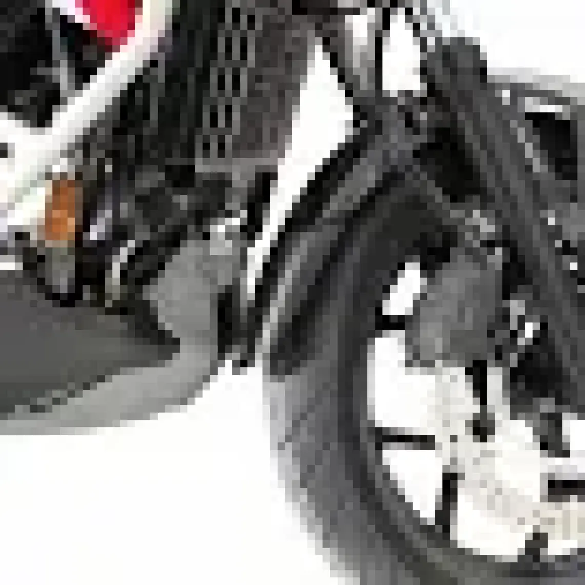 GP Kompozit Honda NC 700 X-S / NC 750 X-S 2012-2024 Uyumlu Ön Çamurluk Uzatma Siyah