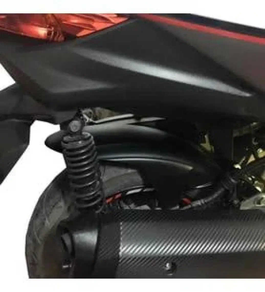 GP Kompozit Yamaha XMAX 125-250-300 2018-2022 Uyumlu Arka Çamurluk Siyah