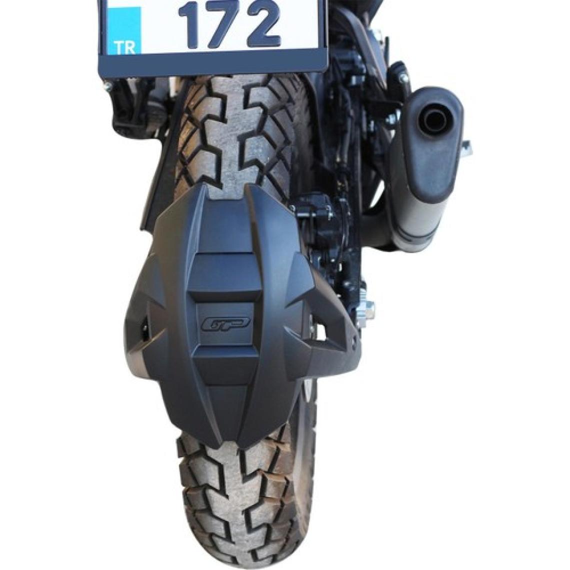 GP Kompozit KTM 250 / 390 Adventure 2020-2023 Uyumlu Arka Çamur Sıyırıcı Siyah