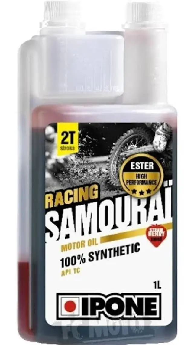 Işıklar Ipone Samourai Racing 2t Esterli Çilek Kokulu %100 Sentetik Performans Motor Yağı 1 L