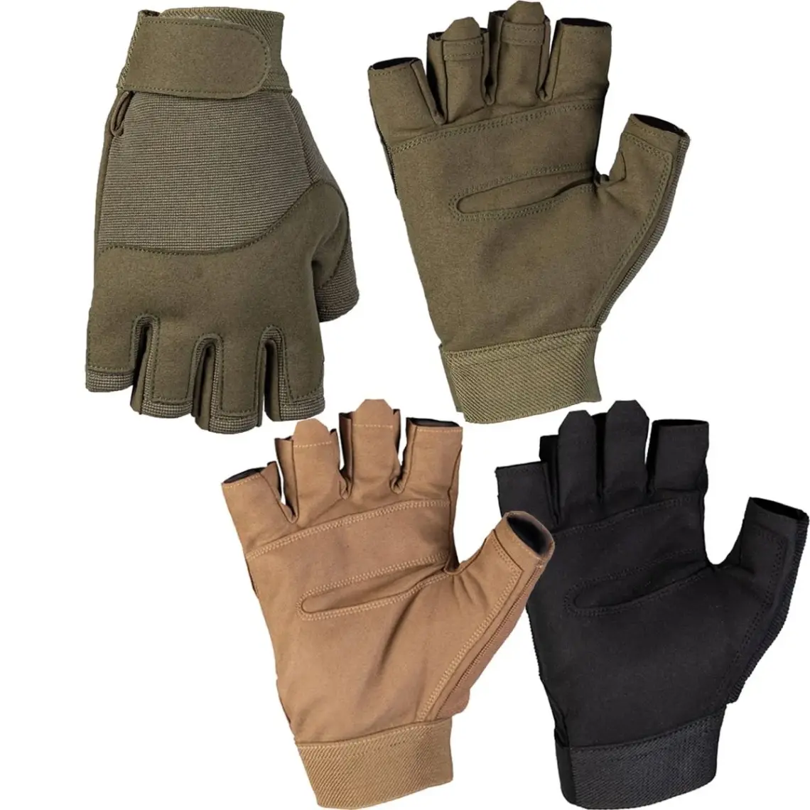 Mil-Tec Taktik Yarım Parmak  Eldiven