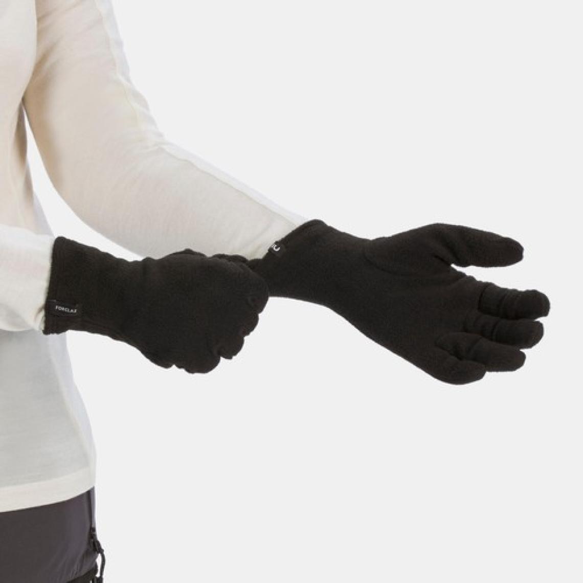 Decathlon Forclaz Polar Iç Eldiveni - Siyah - Mt100