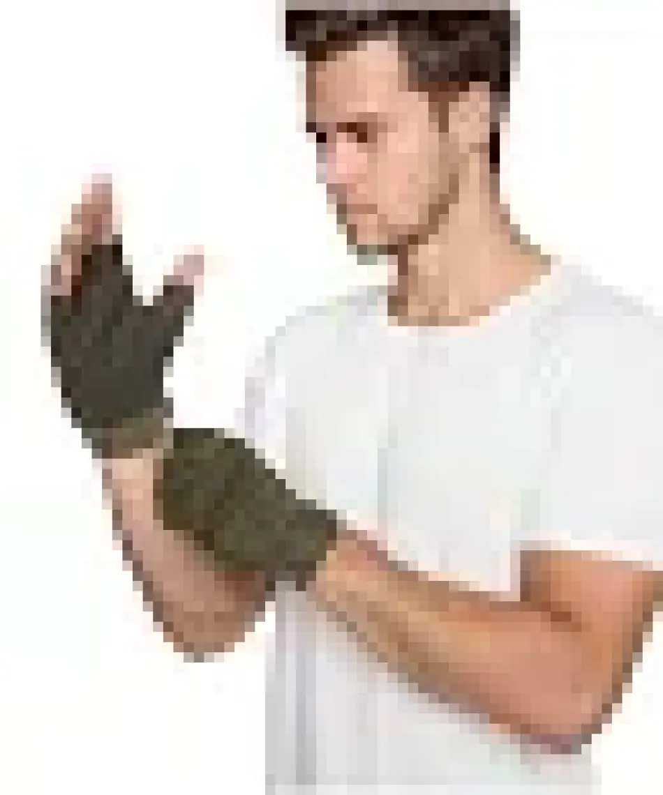 HZTG2006 TF Tactical Yarım Parmak Eldiven Haki M