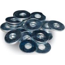 Made Metal 20 mm Gümüş Renk Dayanıklı Nikelajlı Paslanmaz Çelik Vida Pulu - 50 Adet