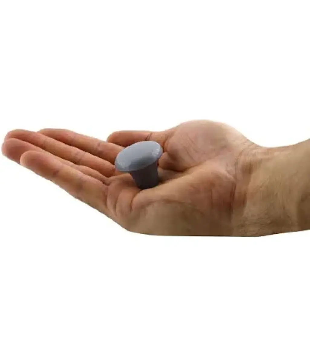 Sert Plastik Mantar Düğme Kulp Gri Dolap Mobilya Mutfak Dolabı Çekmece Kapak Kulpu Kulbu