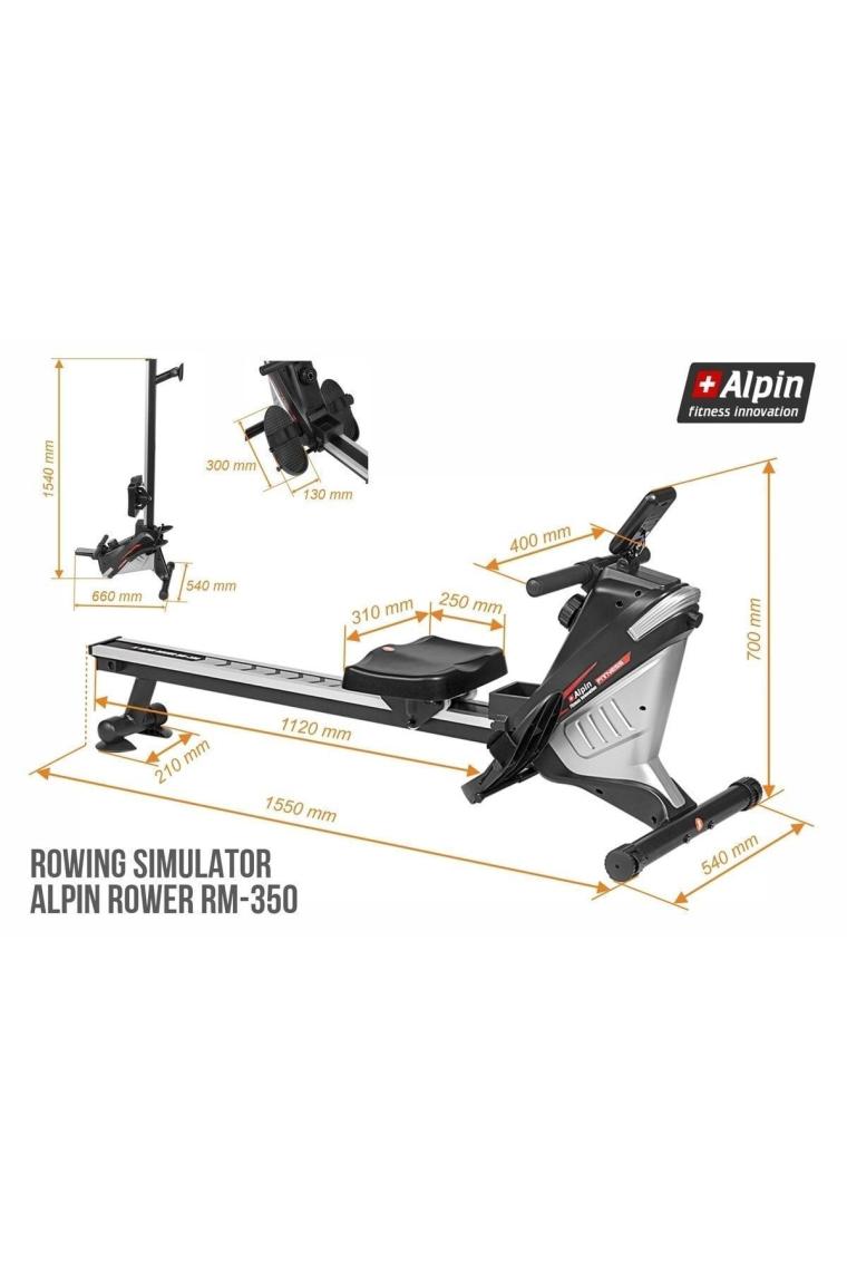 Alpin Fit Alpin Rower RM-350 Manyetik Kürek Çekme Aleti