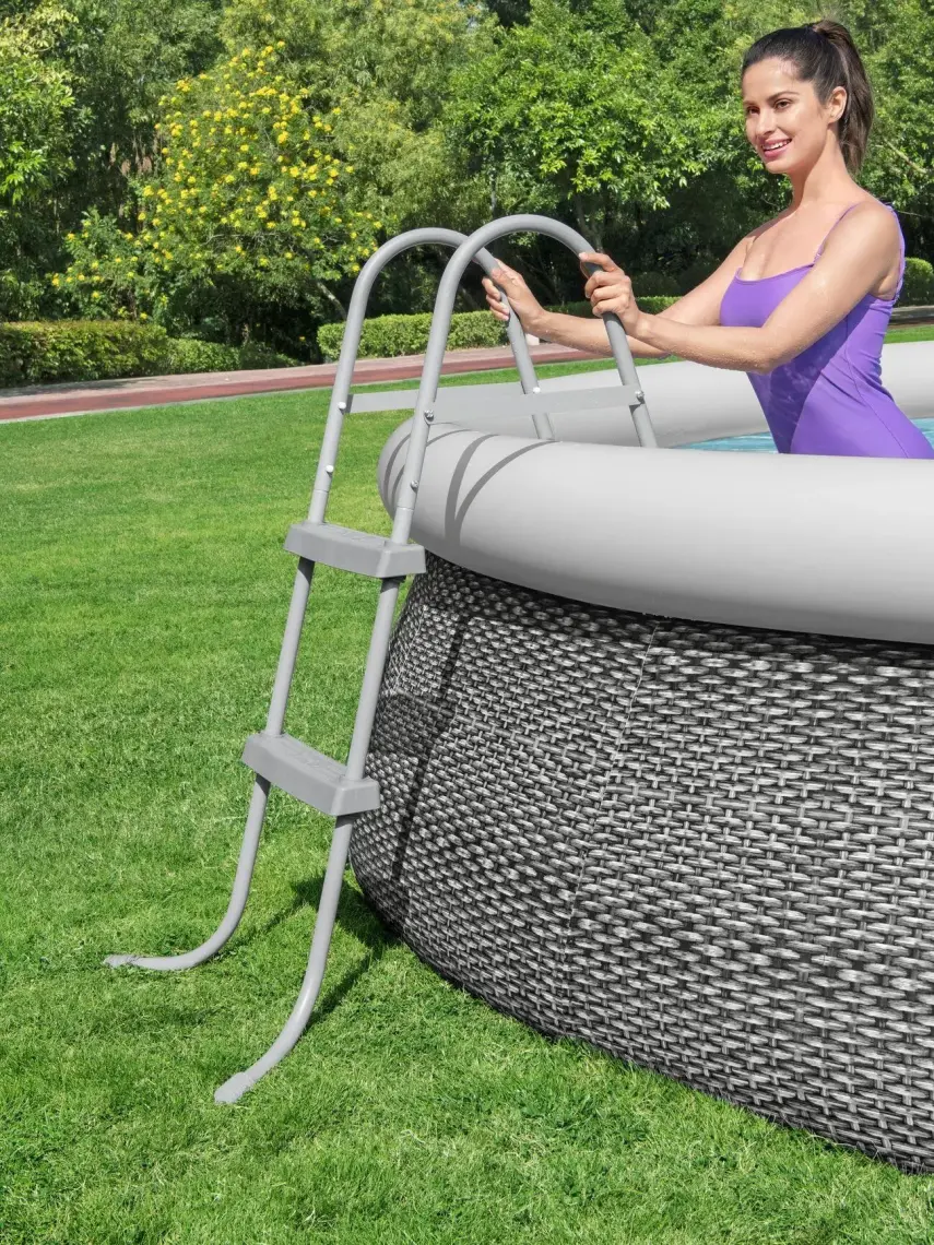 Bestway Prefabrik Havuz  Şişme Havuz Merdiveni 84 cm Merdiven