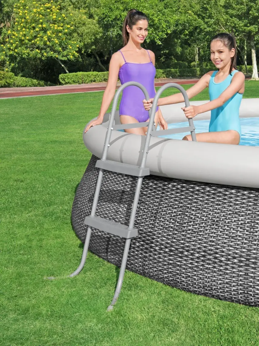 Bestway Prefabrik Havuz  Şişme Havuz Merdiveni 84 cm Merdiven