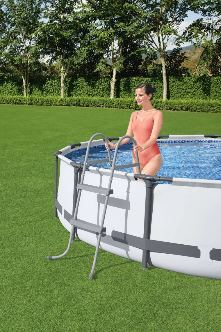 Bestway Prefabrik Havuz  Şişme Havuz Merdiveni 84 cm Merdiven