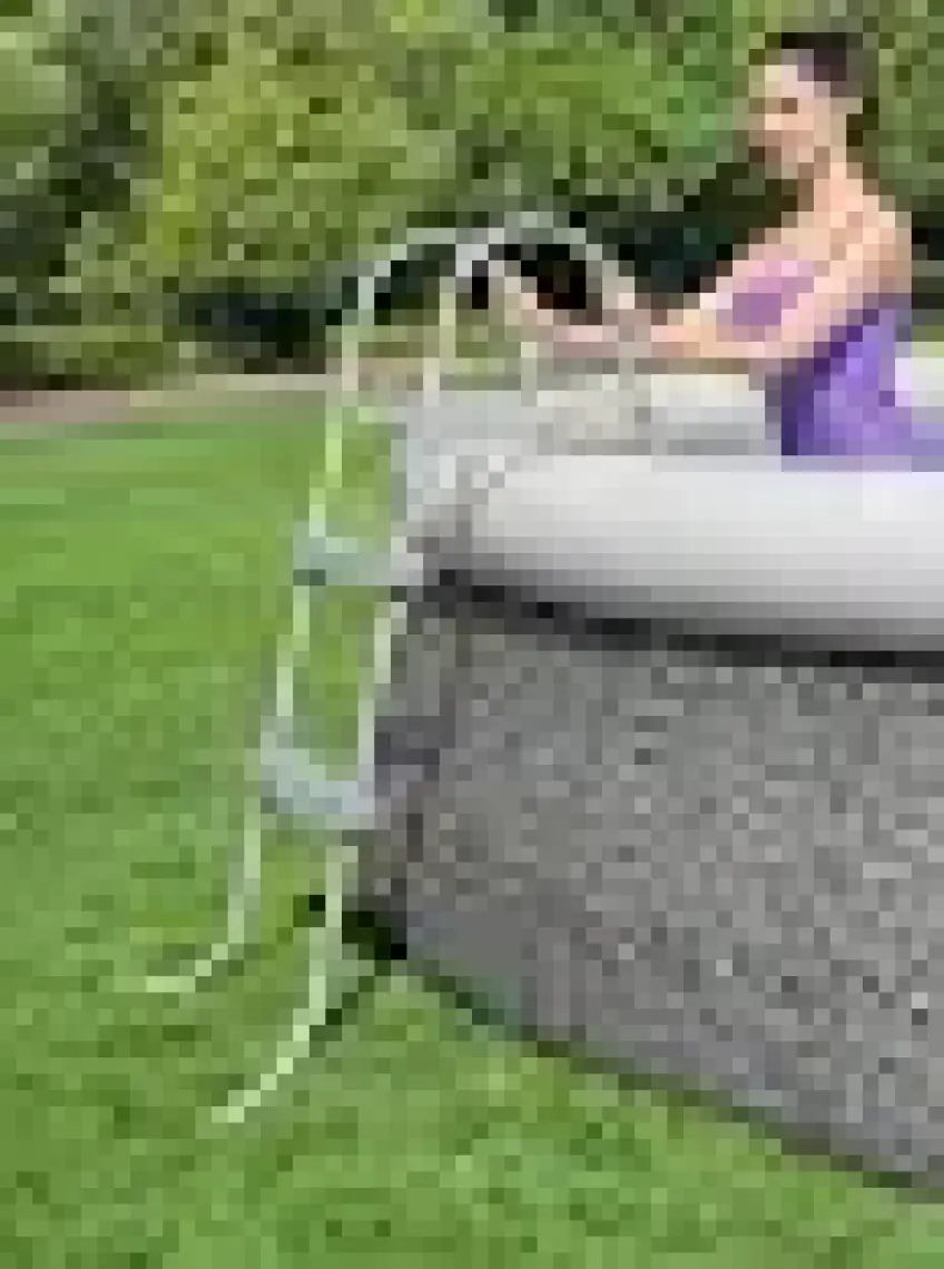 Bestway Prefabrik Havuz  Şişme Havuz Merdiveni 84 cm Merdiven