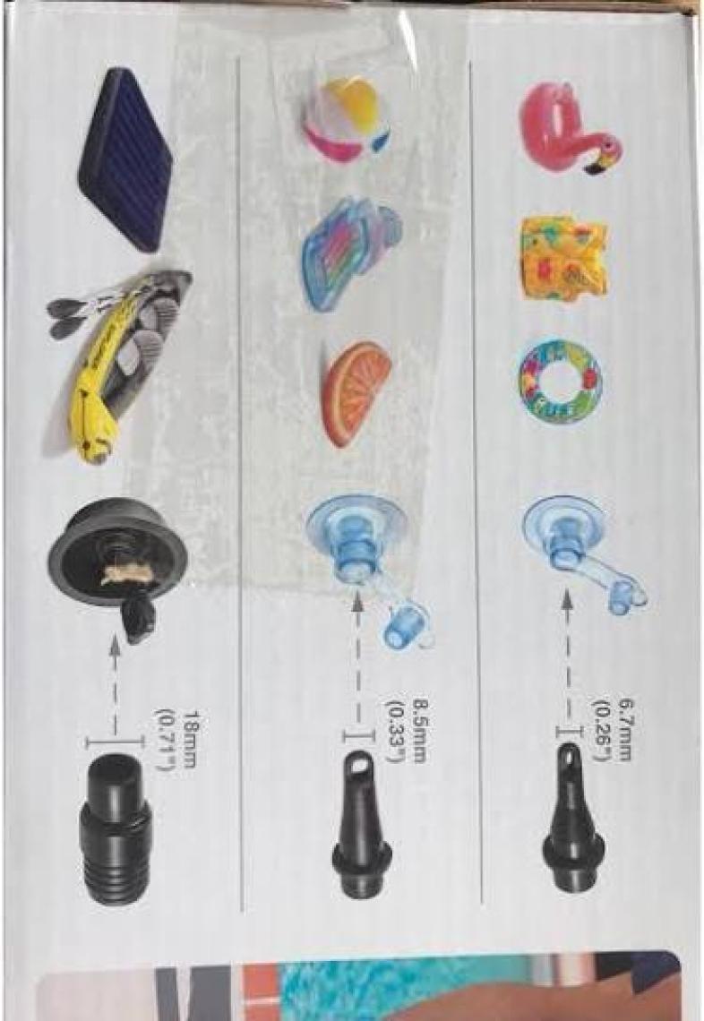 Intex 68605 Çift Fonksiyon Pompa 37CM