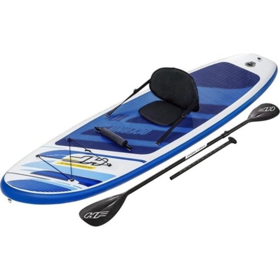 Bestway 65350 Oceana Şişme Kano Sörf Tahtası-Çantalı Set Kürek ve Pompa Dahil 305X84X12