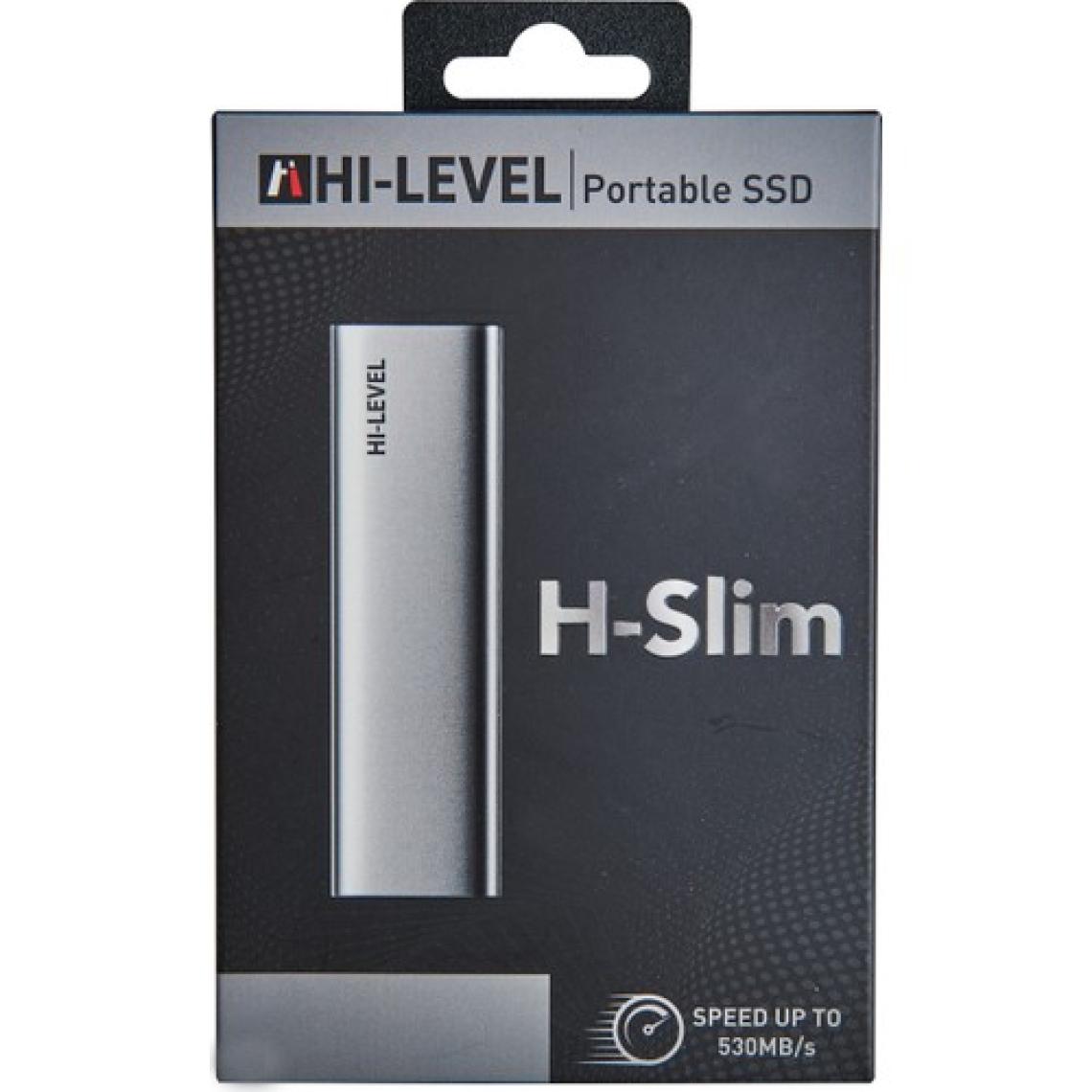 Hi-Level 256 GB HLV-HSlim/256 SSD USB 3.2 Taşınabilir Disk