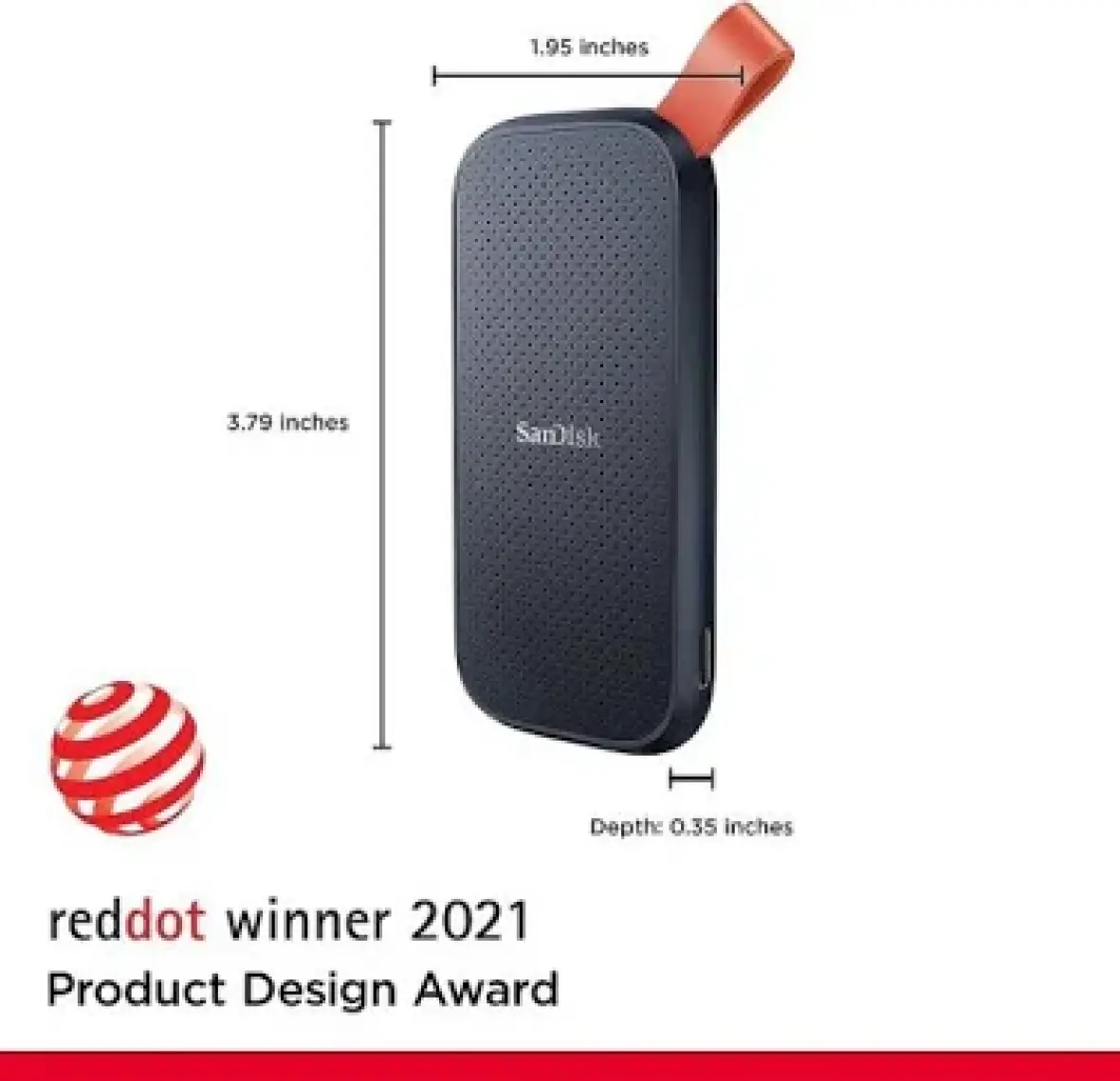 Sandisk Portable 2tb 520MB-520MB/S Taşınabilir SSD SDSSDE30-2T00-G25