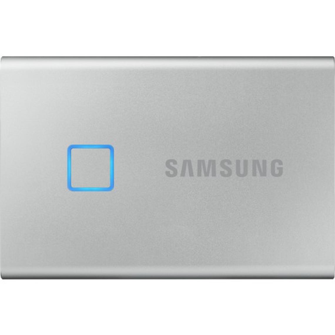 Samsung T7 Touch 500GB USB 3.2 Gen 2 Taşınabilir SSD Gümüş MU-PC500S/WW