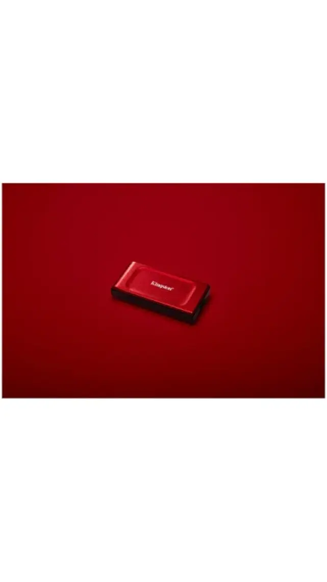Kingston SXS1000R/1000G Red External 1TB 1050-1000MBs USB 3.2 Gen 2 Taşınabilir SSD