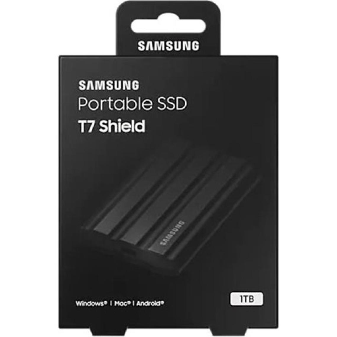 Samsung T7 Shield 1 TB MU-PE1T0S/WW USB 3.2 Siyah Taşınabilir SSD