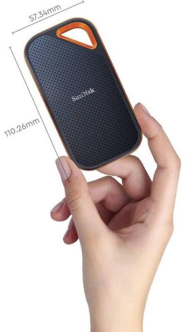 SanDisk Extreme Pro Portable 1TB 1050MB-1050MB/s 2.5" USB 3.1 Taşınabilir SSD SDSSDE80-1T00-G25