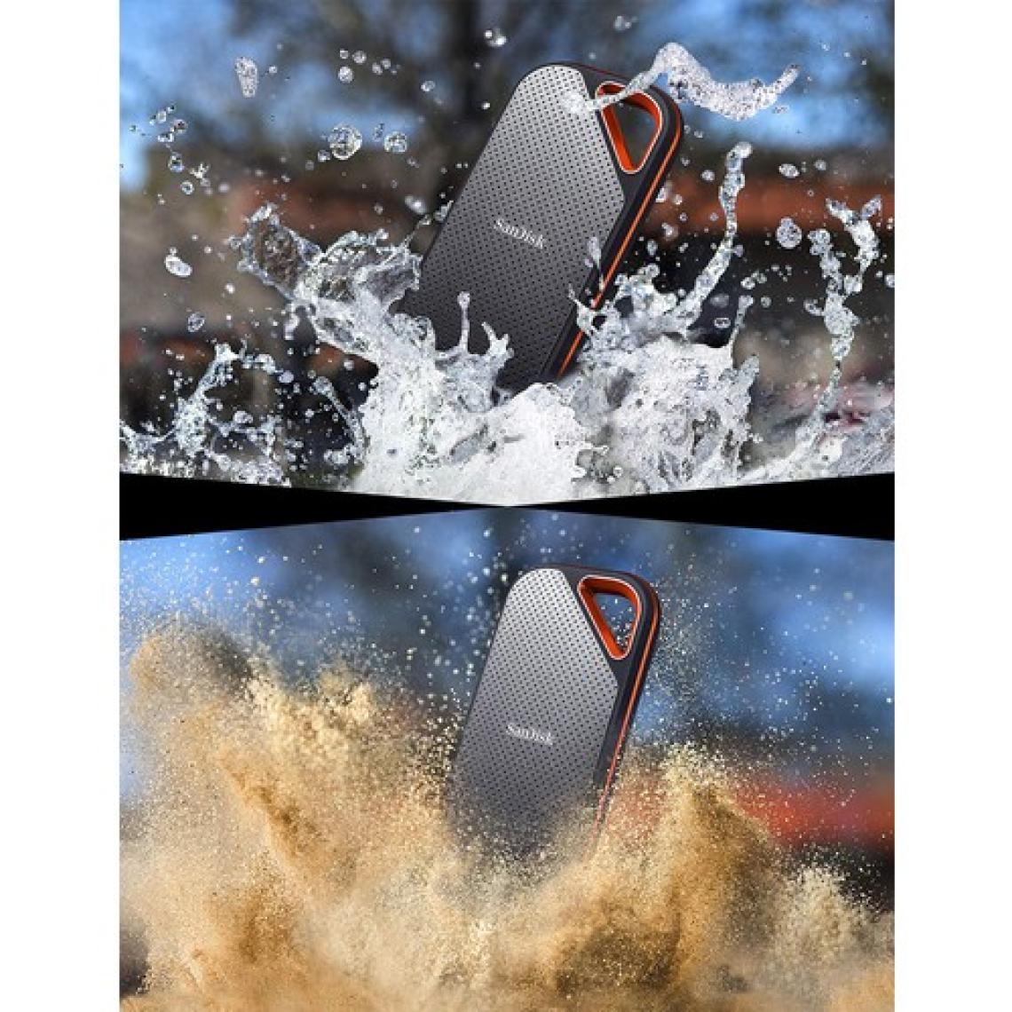 SanDisk 1 TB Extreme PRO Portable SDSSDE80-1T00-G25 2.5" USB 3.1 SSD Taşınabilir Disk