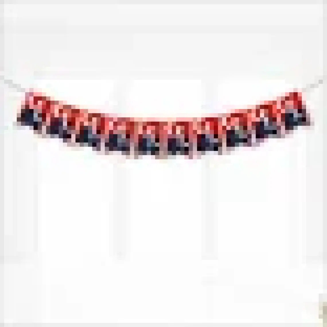 Süsle Bebek ve Parti Bayraklı Atatürk Flama Seti, 1,50mt Kurdele Dizili 11cm x 17cm - 10'lu