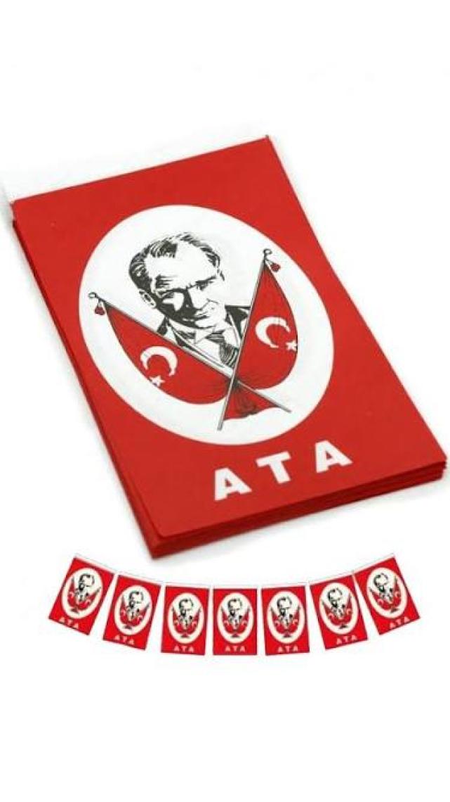 Cvr Türk Bayrağı Büyük Boy  Ipli