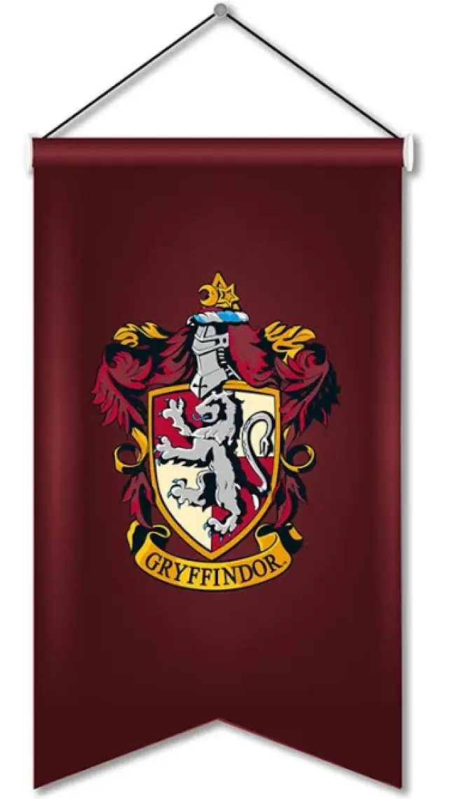 Sihir Dükkanı Lisanslı %100 Saten Kırlangıç Kesim Büyük Flama Model : Gryffindor 50X75CM