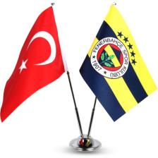 Fenerbahçe 15X22,5 5yıldız Fb Logo Ikili Masa Ba