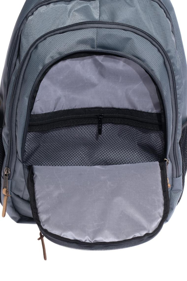 Unisex Günlük Okul Seyahat Sırt Çantası Gk19 Gri