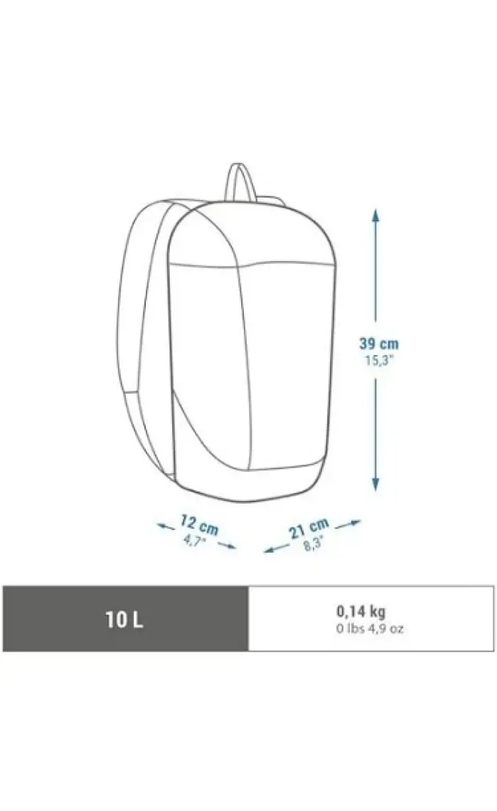 Quechua Sırt Çantası 10 lt