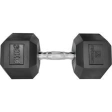 Rebuwo Hex Dambıl Kauçuk Altıgen Dambıl Hex Dumbbell  1 Adet