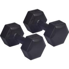 Busso Köşeli Plastik Dambıl Set (Kutuda Çift) 2X3KG