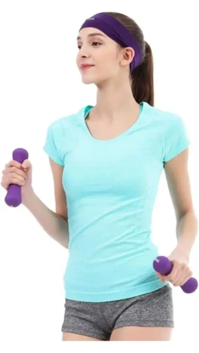 Gymo Neopren Dambıl 2X1KG Mor