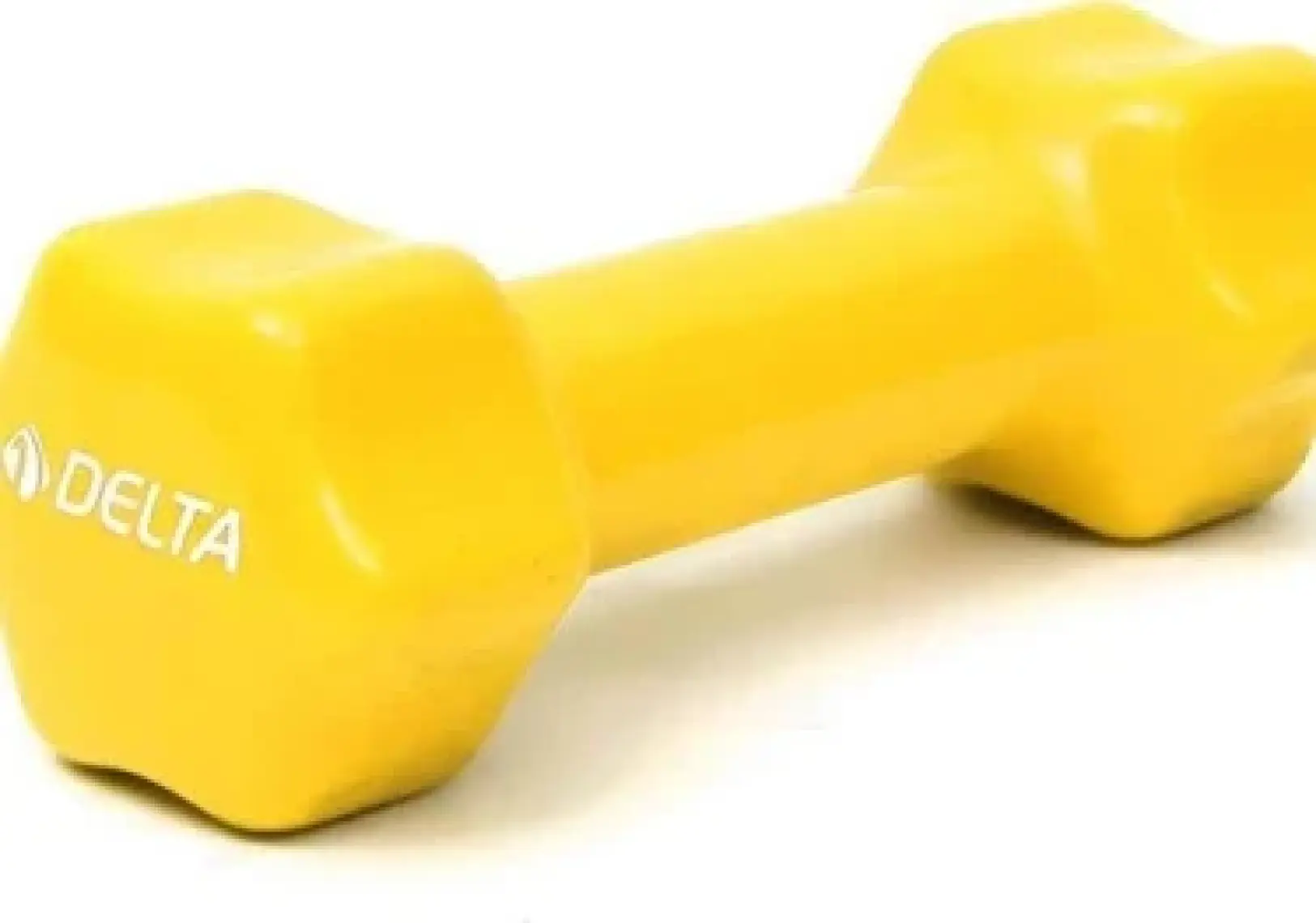 Delta 0,5 Kg x 1 Adet Deluxe Pvc Kaplama Sarı Demir Dambıl